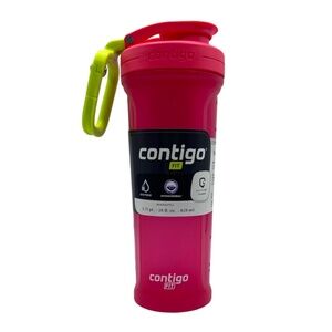 Contigo Fit 2.0 Shake & Go Mixer Bottle 28 Fl oz. (828ml) Carabiner Handle